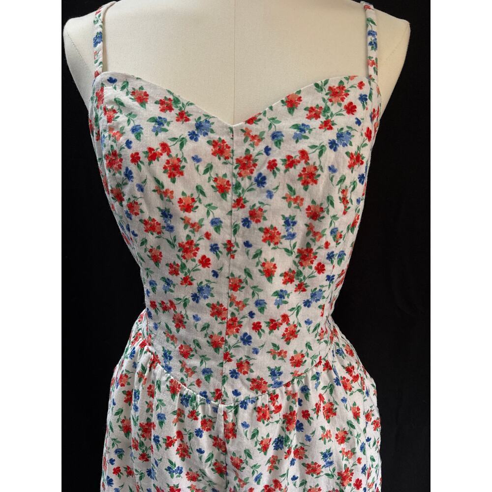 Women’s Old Navy Multicolor Flower Spaghetti Strap Romper Sz L